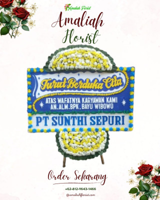 Papan Bunga Duka di Semabung Baru
