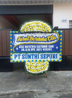 Papan Bunga Duka di Semabung Baru